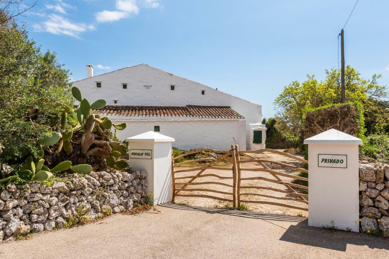 Finca Binicalaf Vell Cala En Porter  Экстерьер фото